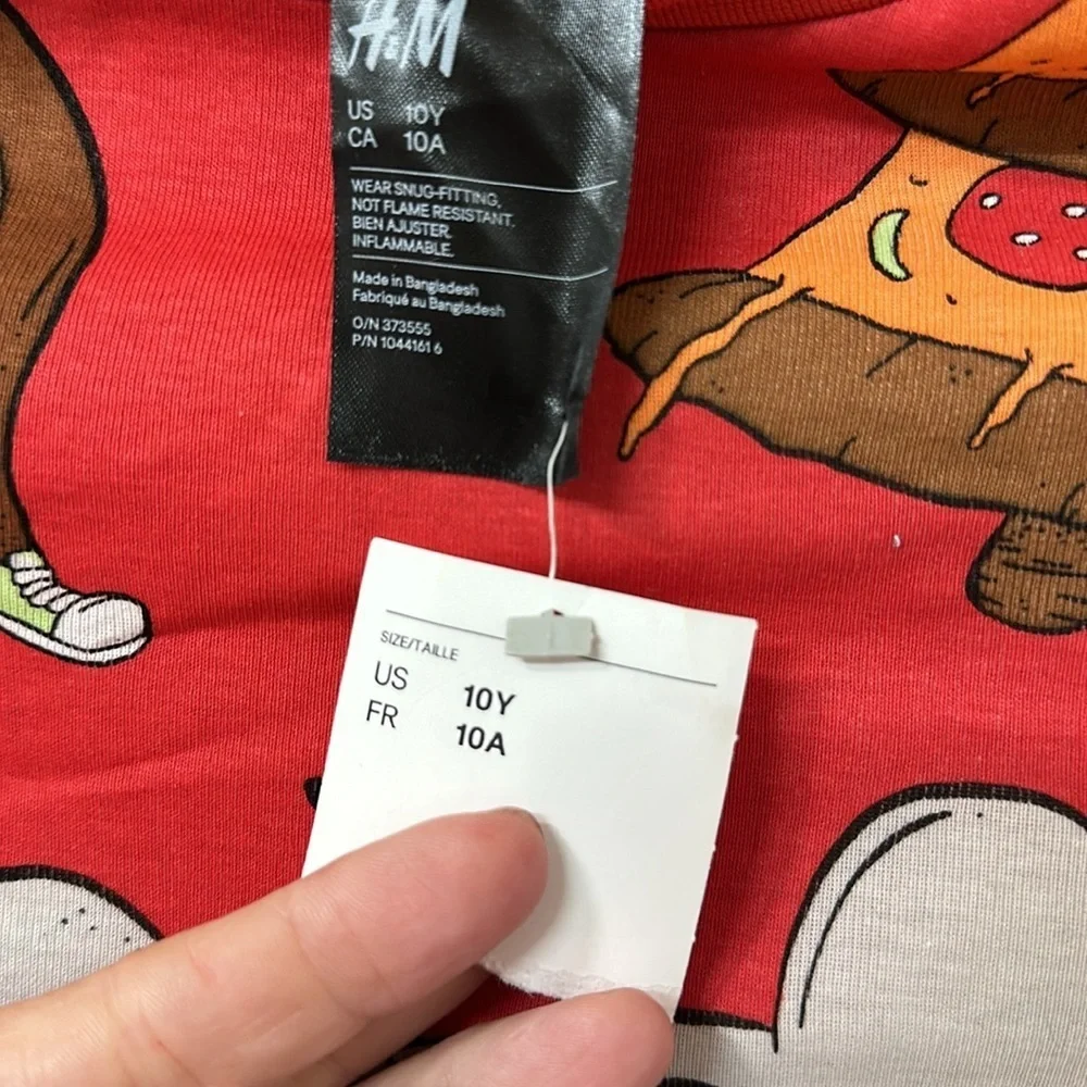 H&M pajama shirt